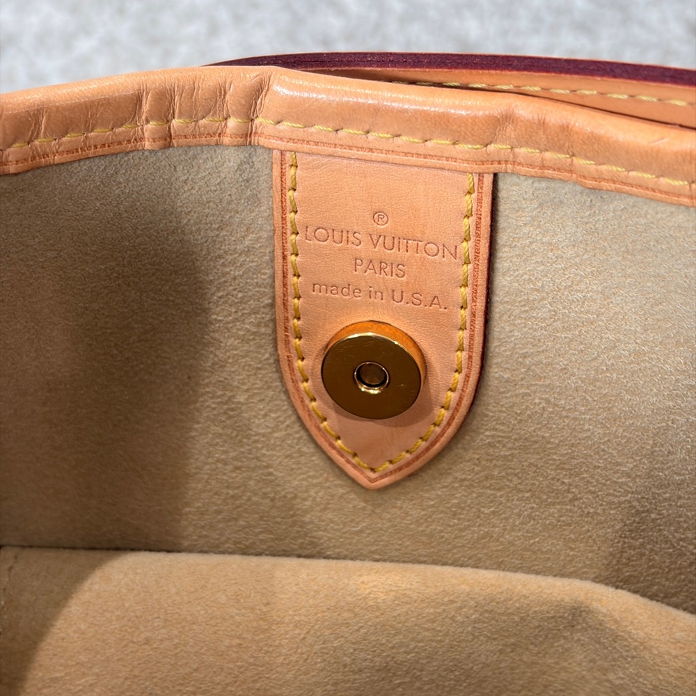 Louis Vuitton Galliera Damier Azur PM Bag - Picture 15 of 16